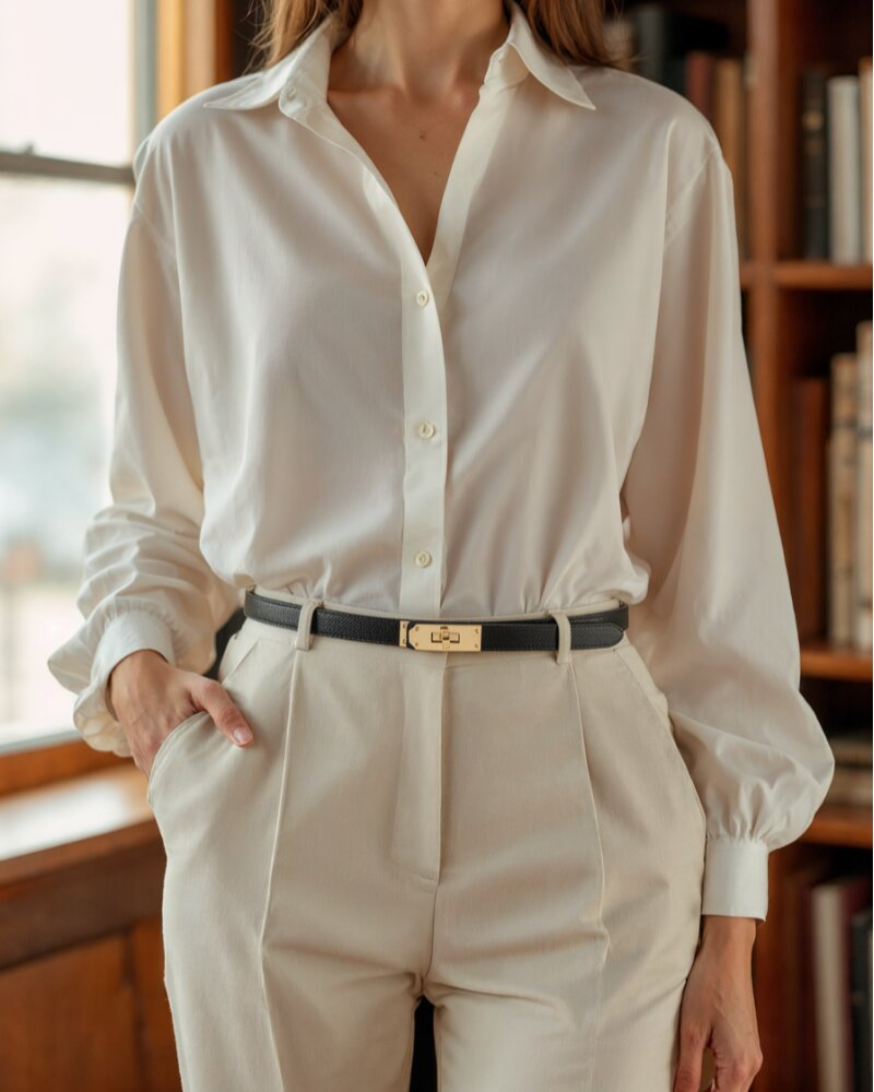 Ceinture fine esprit vintage