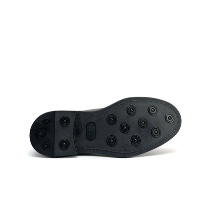 Bottines Chelsea en cuir lisse